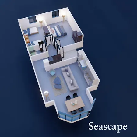 公寓 Seascape - Fantastic Location With Sea Views! *